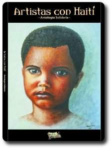 portada de la antología poética solidaria "artistas con Haiti"