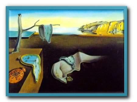 La persistencia del tiempo, obra original de Salvador Dalí