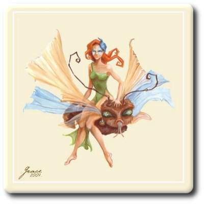 hada - ilustración original de Graciela Fernández
