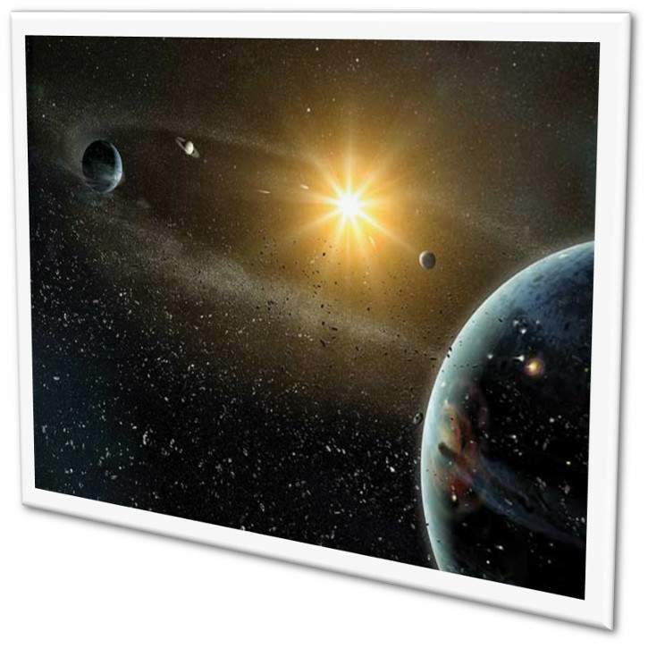 giraran los planetas del sistema solar, poema de Jes&uacute;s Malia  
