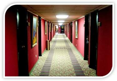 pasillo del hotel