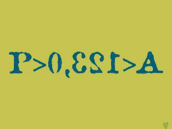 Poes&iacute;a, poema visual