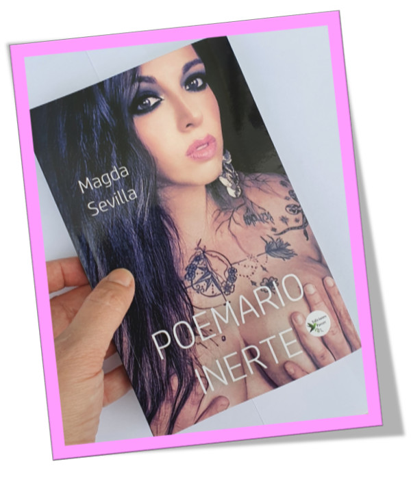 portada del poemario Inerte, de la poeta  y escritora  Magda Sevilla