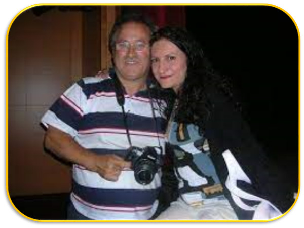 Sinda Mranda y <strong>Miguel Esteban</strong> Torreblanca 