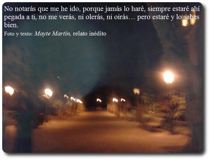 espacio, ralato de Mayte Mart&iacute;n