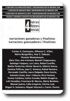 portada de libro de relatos
