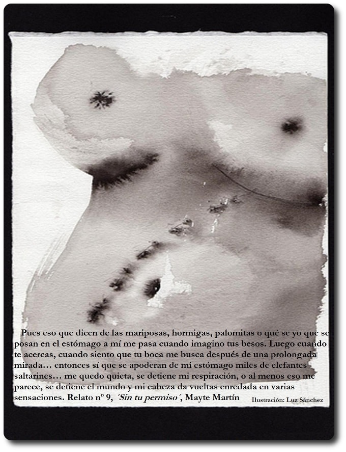 Sensaciones, tiempos agrios, relato de  Mayte Mart&iacute;n