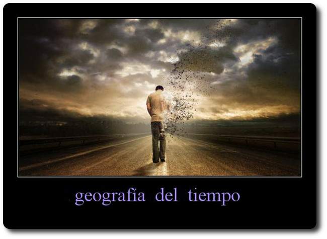 Geograf&iacute;a del tiempo, poema de   Manuel Felipe &Aacute;lvarez-Galeano